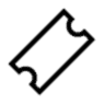 ticket icon